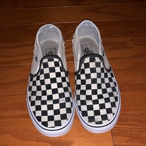 Black and White Checker Vans.... OFFERS !!